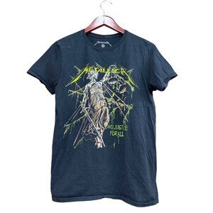 Metallica "And Justice For All" Black T-Shirt Small